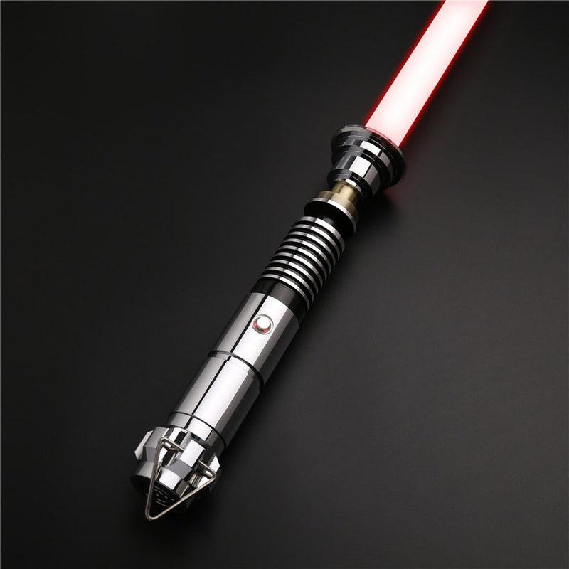 Luke V1 Lightsaber | Smooth Swing, 10 Sound Fonts, 12 Colors, Blaster Mode | Perfect for Cosplay & Role-Playing